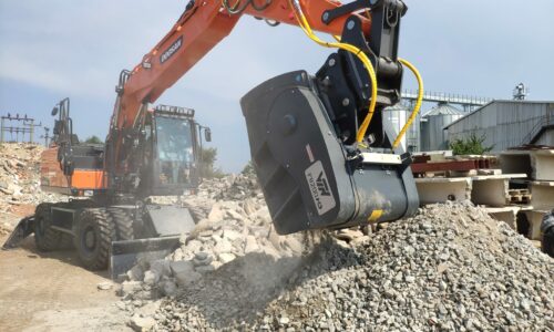 Pinze demolitrici per escavatore: precisione e sicurezza